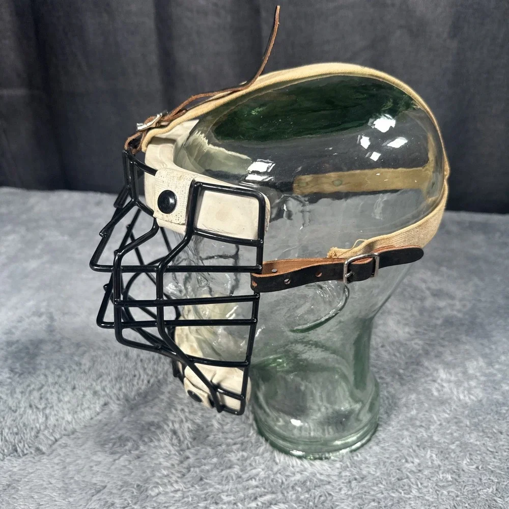 Vintage 1960s Rawlings Catcher's Mask Model CBM USA Made Antique Baseball